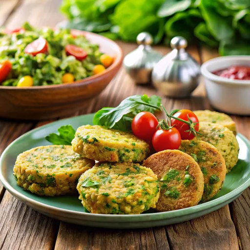 स्वादिष्ट बाजरा और पालक टिक्की